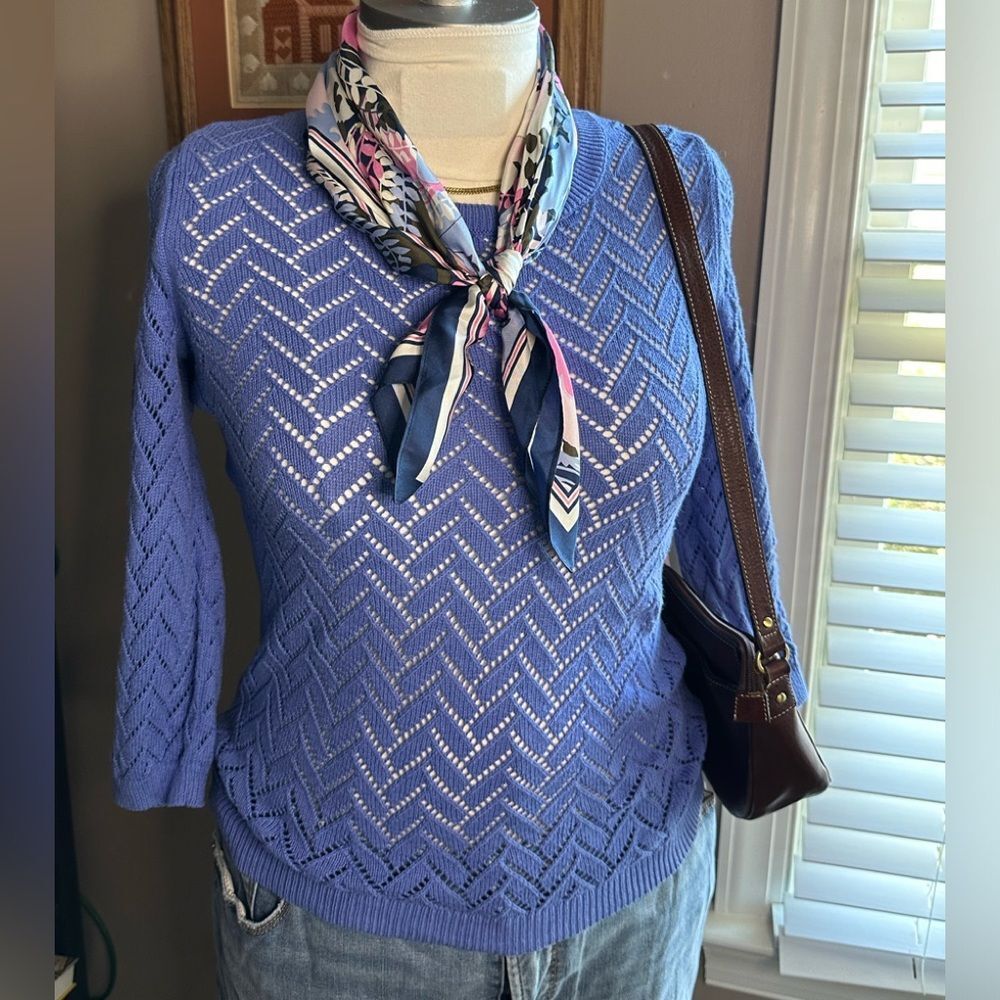 Talbots Linen and Cotton Blend Sweater
